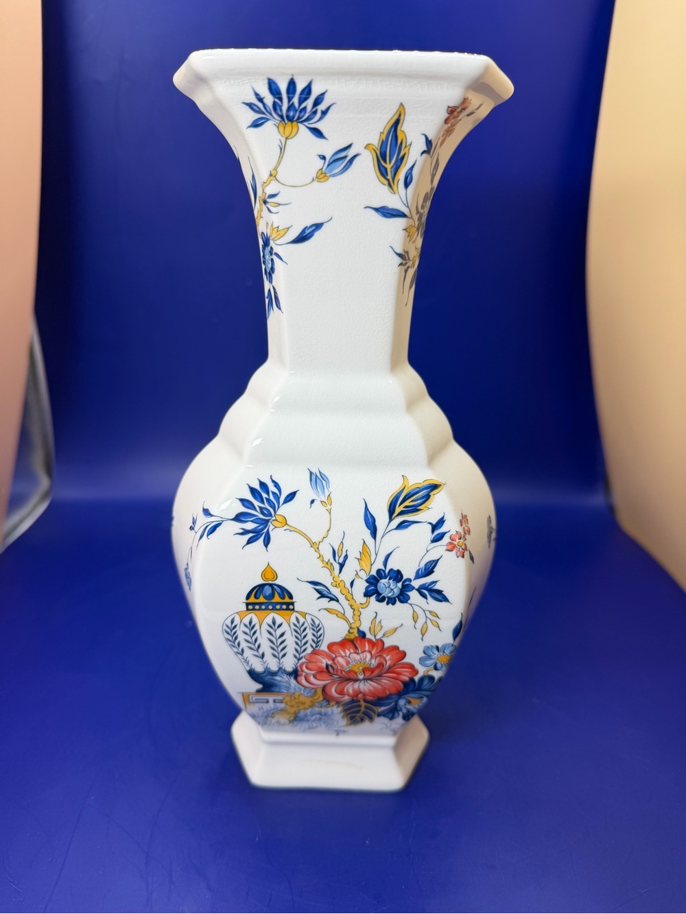 Crown Staffordshire Penang Vase. Fine Bone China.